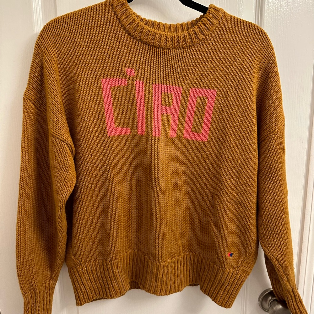 Ciao Clare V Sweater - like new!